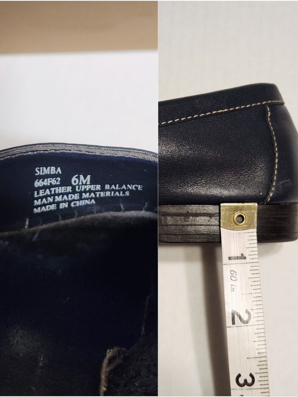 Naturalizer Simba Comfort Leather Slip-On Moccasin Loafer Flat Shoe Navy 6 M - Picture 10 of 10